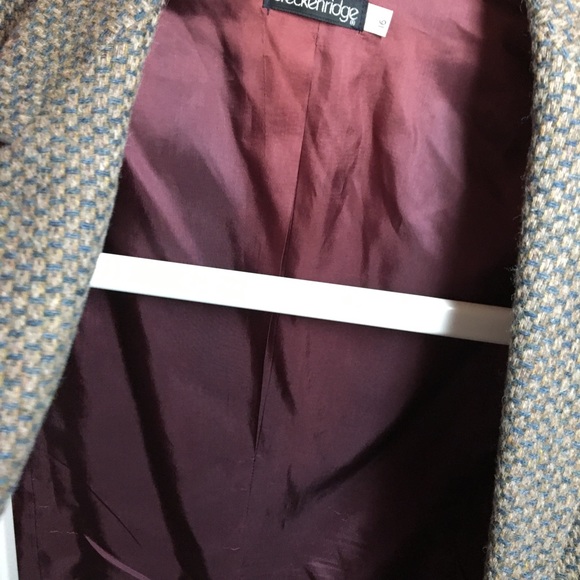 Vintage Breckenridge plaid wool blazer - Picture 8 of 8